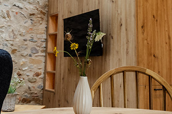 Wohn- & Essbereich Ferienwohnung Mühlenbach